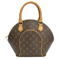 Louis Vuitton Brown Monogram Leather Handbag (Pre-Owned)