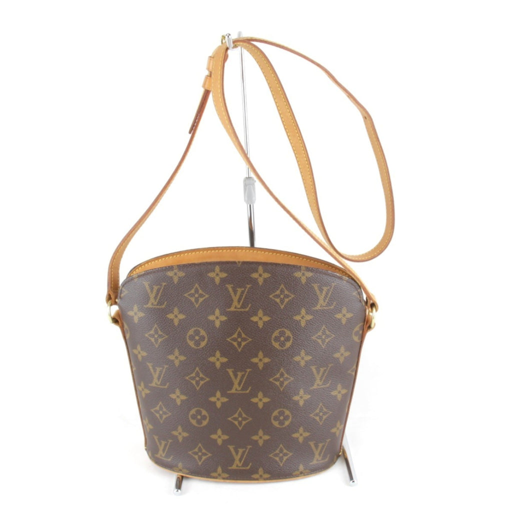 Louis Vuitton Brown Monogram Shoulder Bag (Pre-Owned)
