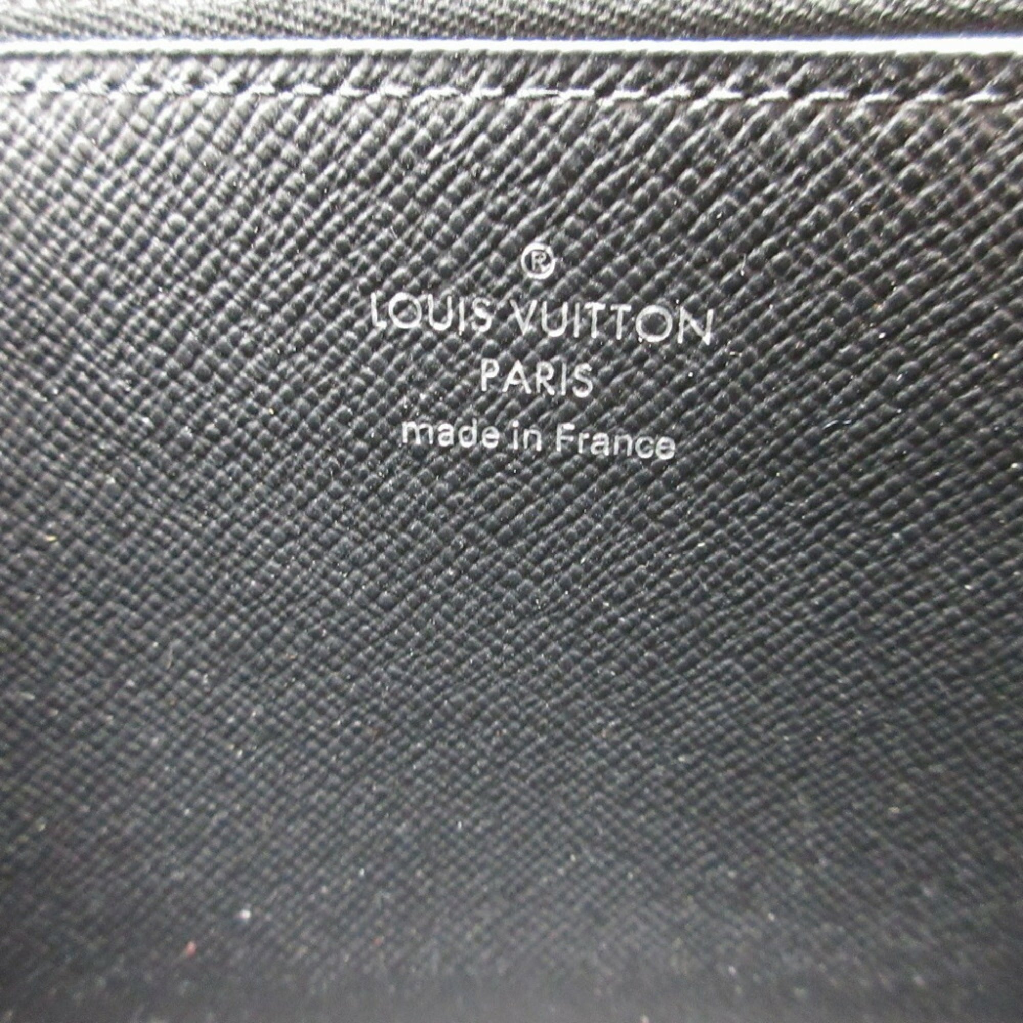 Louis Vuitton Epi Noir Epi Leather Long Wallet (Bi-Fold) (Pre-Owned)