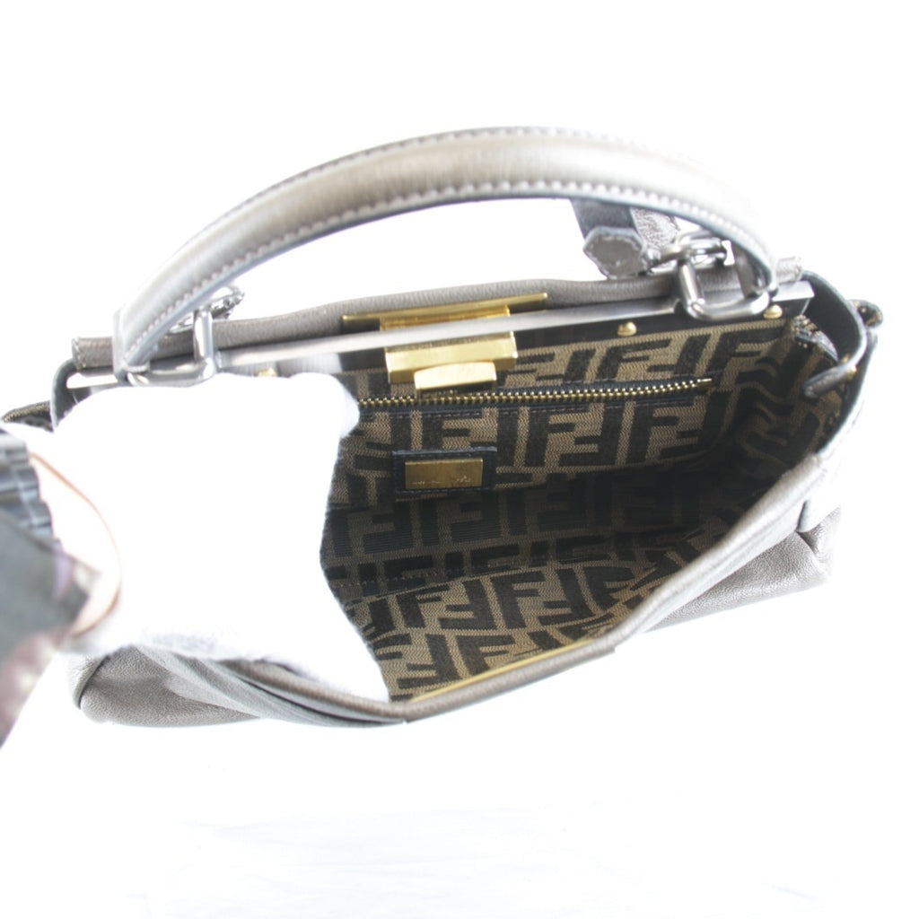 Fendi Brown Leather Handbag (Pre-Owned)