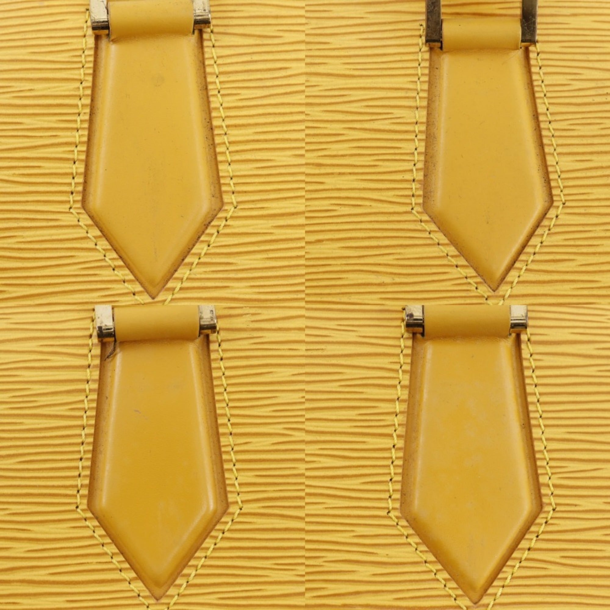 Louis Vuitton Yellow Epi Leather Handbag (Pre-Owned)