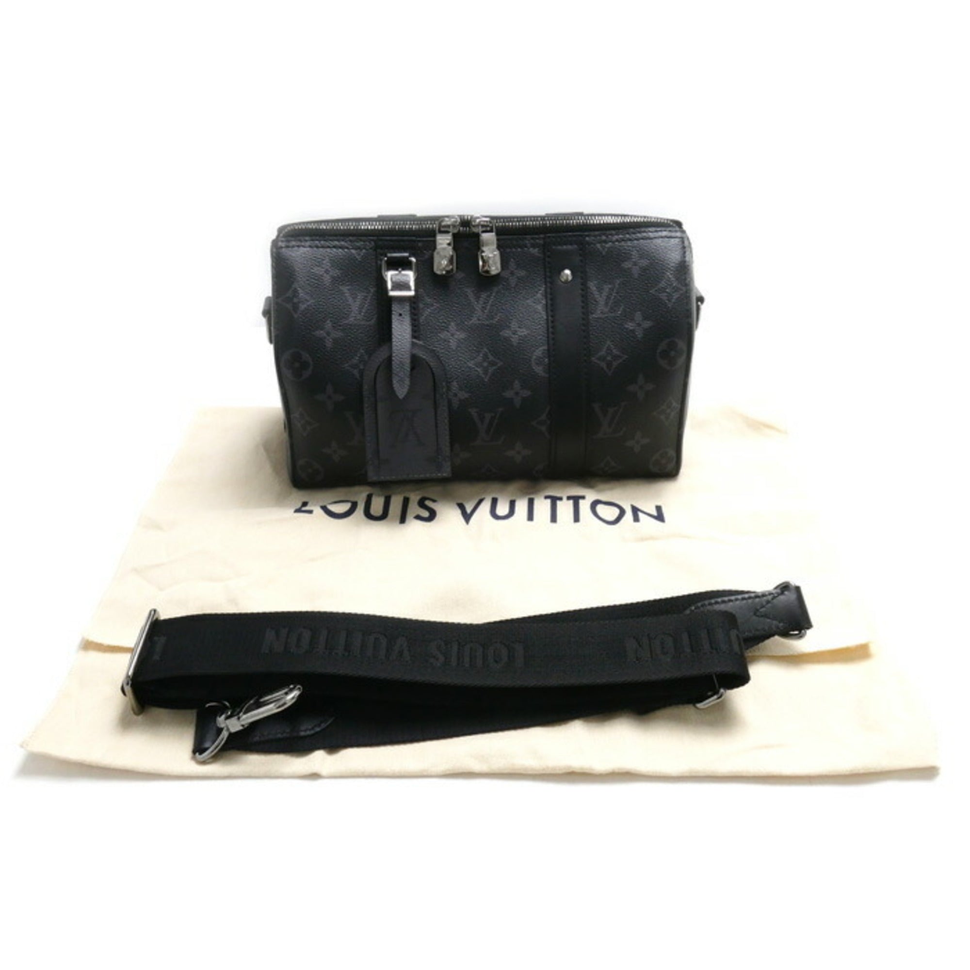 Louis Vuitton Monogram Eclipse Monogram Eclipse Shoulder Bag (Pre-Owned)