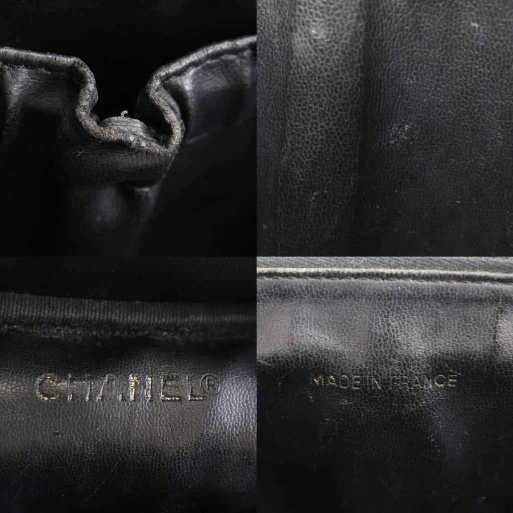 Chanel Caviar Leather Handbag (Pre-Owned)