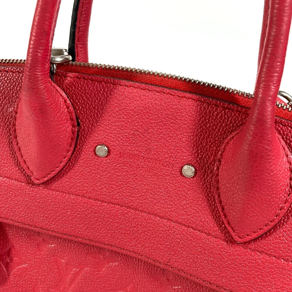 Louis Vuitton Monogram Empreinte Red Color Monogram Empreinte Handbag Shoulder Bag (Pre-Owned)