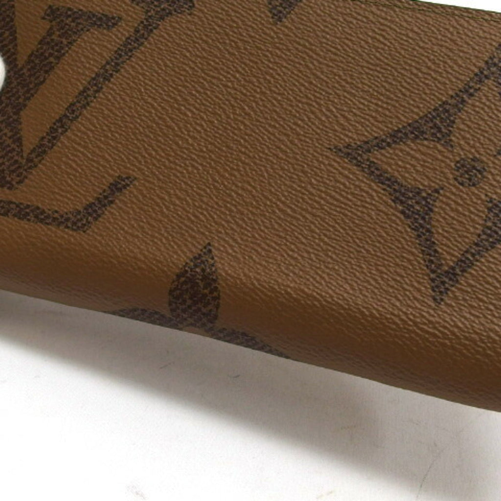 Louis Vuitton Brown Monogram Reverse Long Wallet (Bi-Fold) (Pre-Owned)