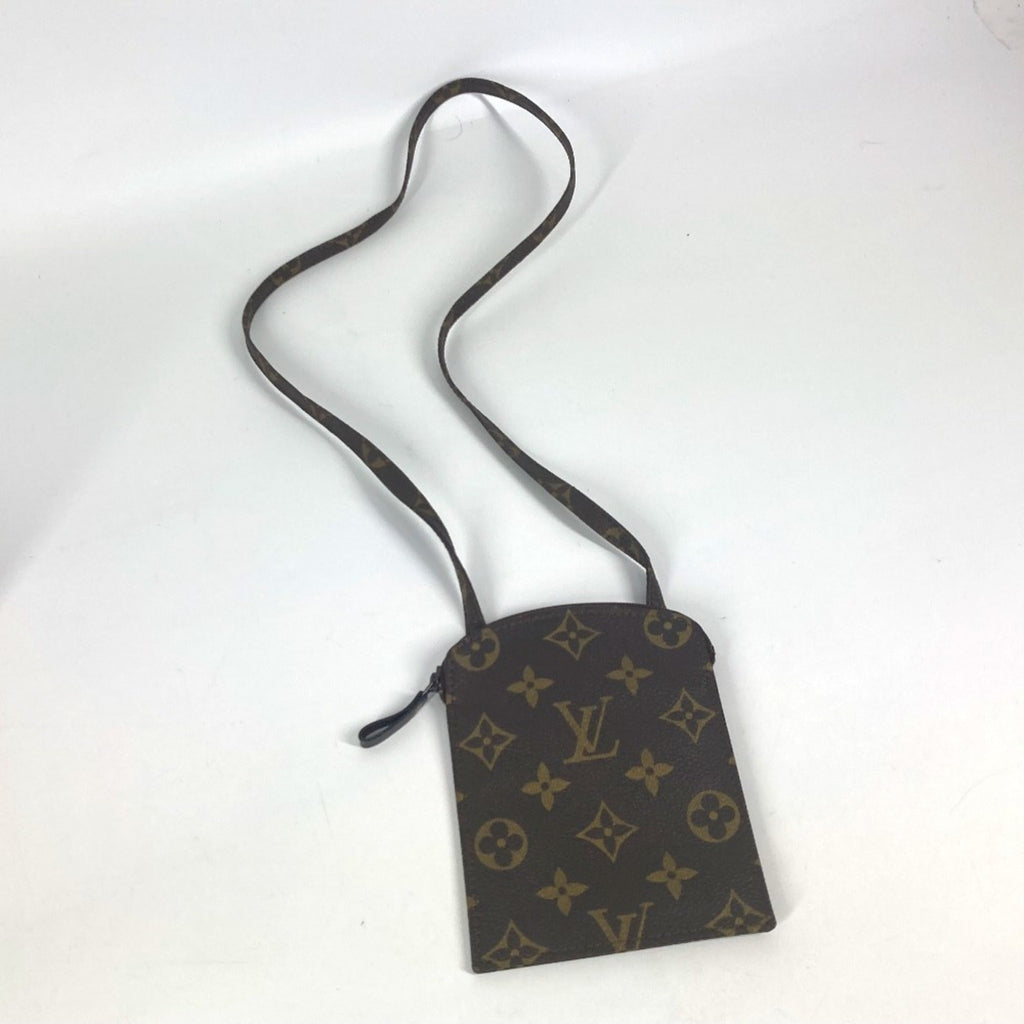 Louis Vuitton Monogram Brown Monogram Pochette Shoulder Bag (Pre-Owned)