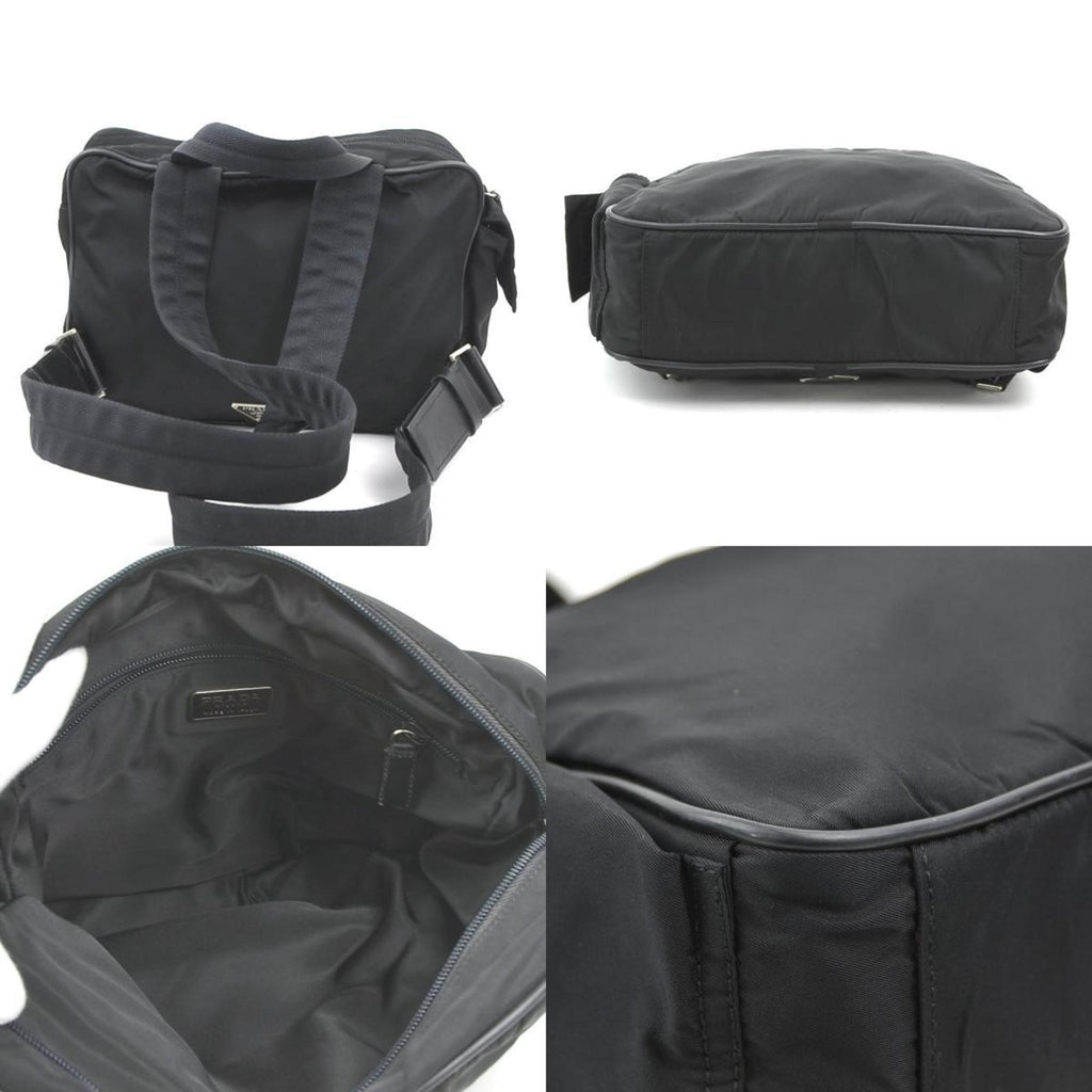 Prada Black Nylon Handbag (Pre-Owned)