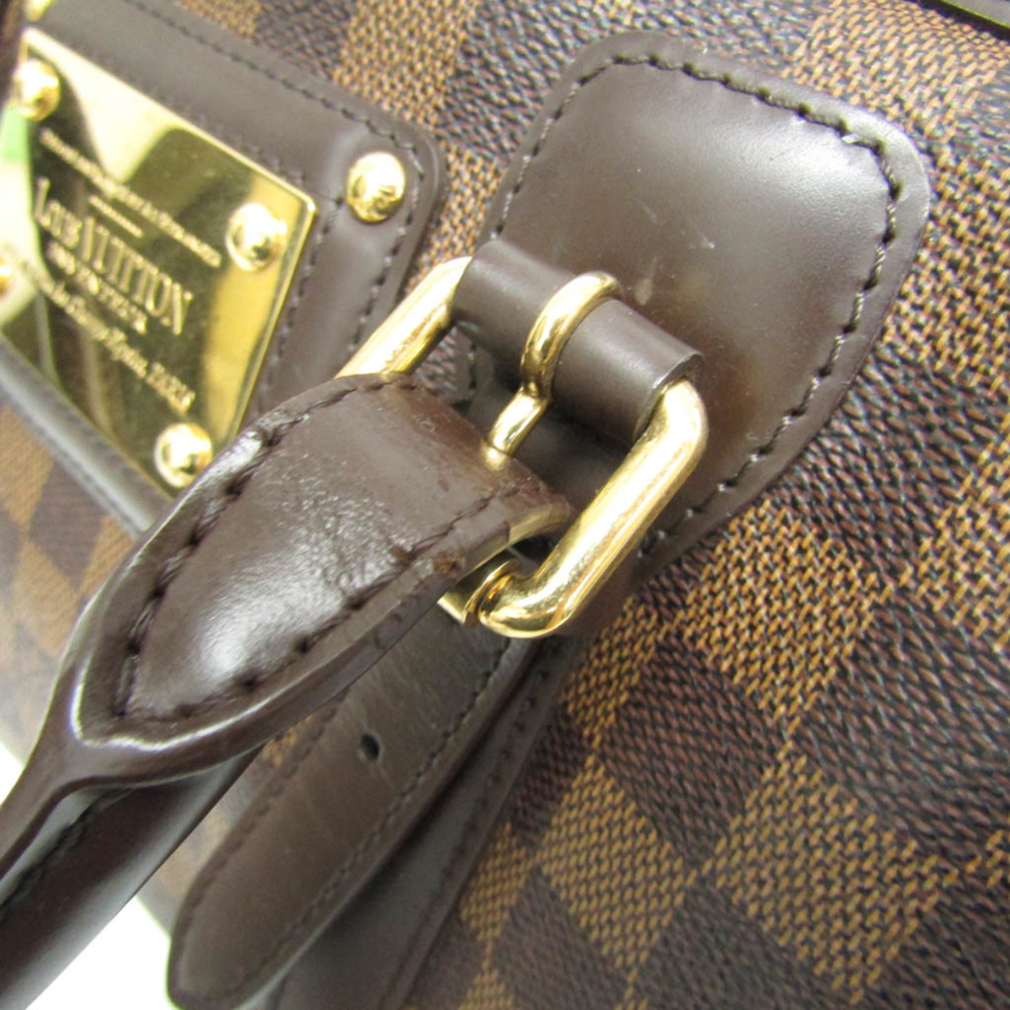 Louis Vuitton Damier Ebene Damier Canvas Handbag (Pre-Owned)