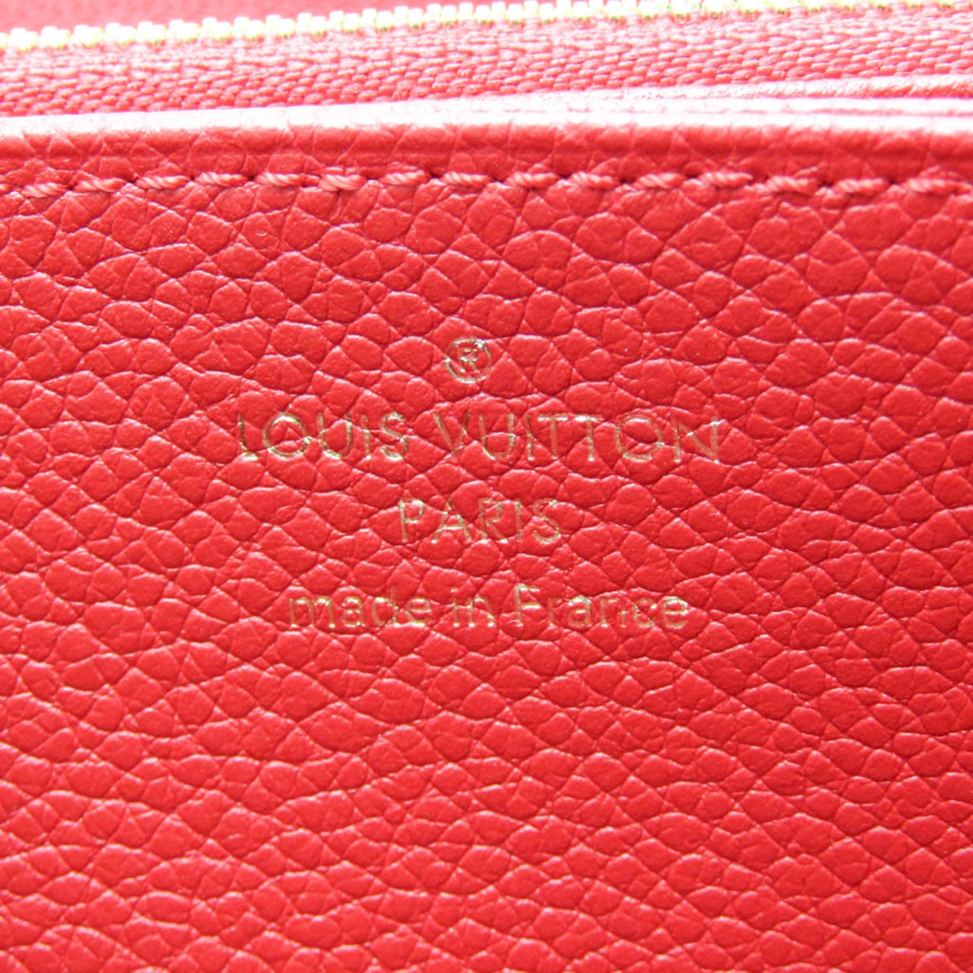 Louis Vuitton Monogram Empreinte Sacrlet Monogram Empreinte Long Wallet (Bi-Fold) (Pre-Owned)