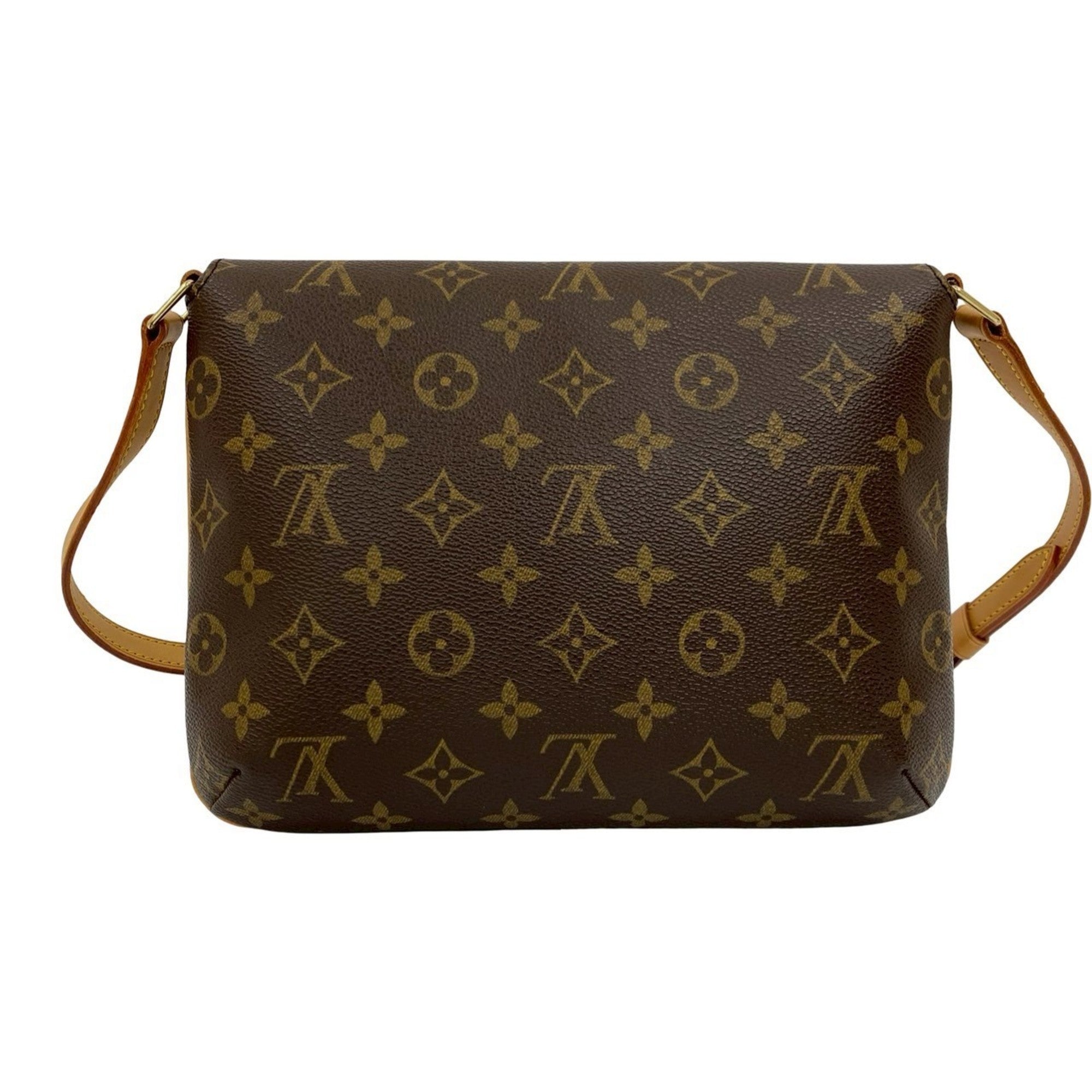 Louis Vuitton Brown Leather Pvc Shoulder Bag (Pre-Owned)