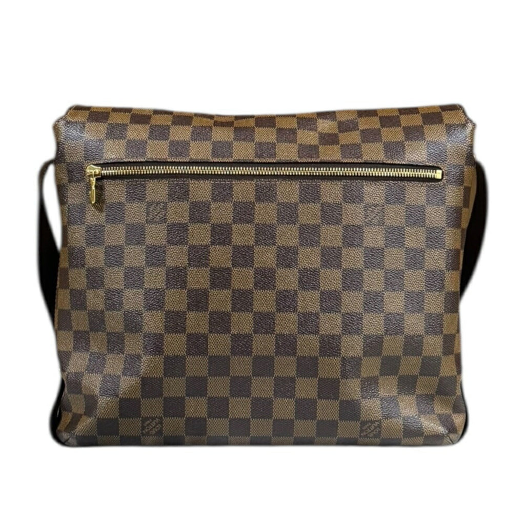 Louis Vuitton Damier Brown Damier Canvas Damier Canvas Shoulder Bag (Pre-Owned)
