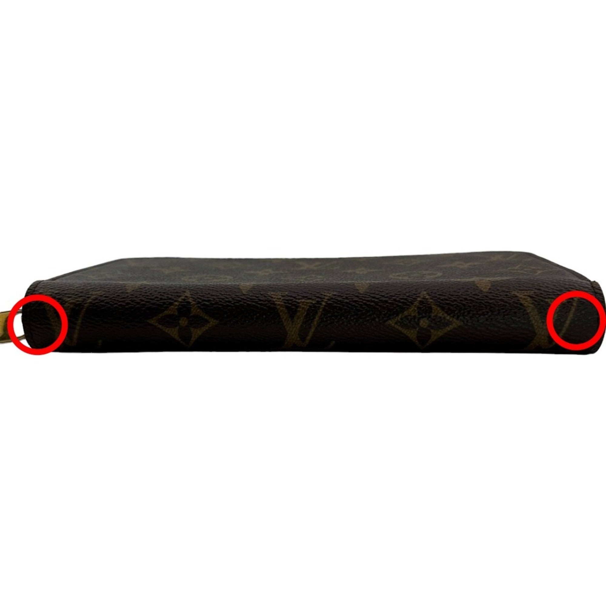 Louis Vuitton Monogram Brown Monogram Long Wallet (Bi-Fold) (Pre-Owned)