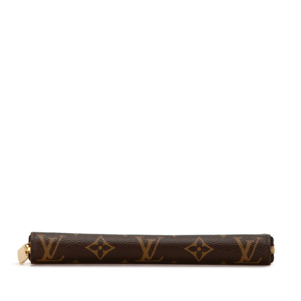 Louis Vuitton Brown Pvc Coin Purse/Coin Case (Pre-Owned)