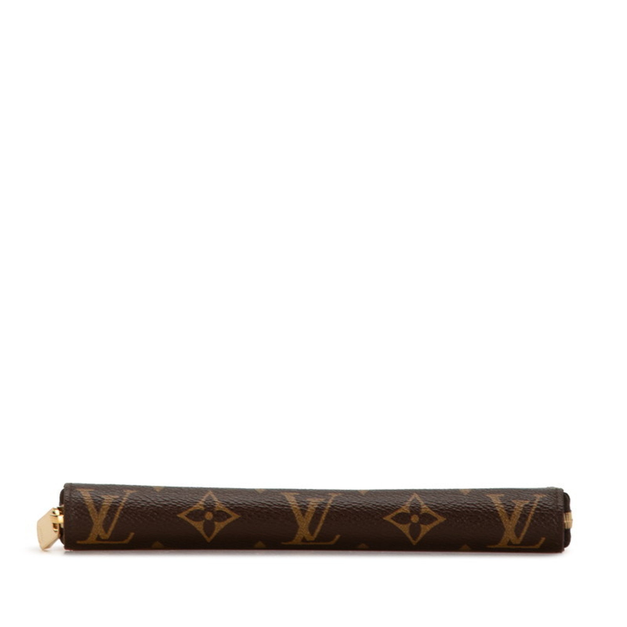 Louis Vuitton Brown Pvc Coin Purse/Coin Case (Pre-Owned)