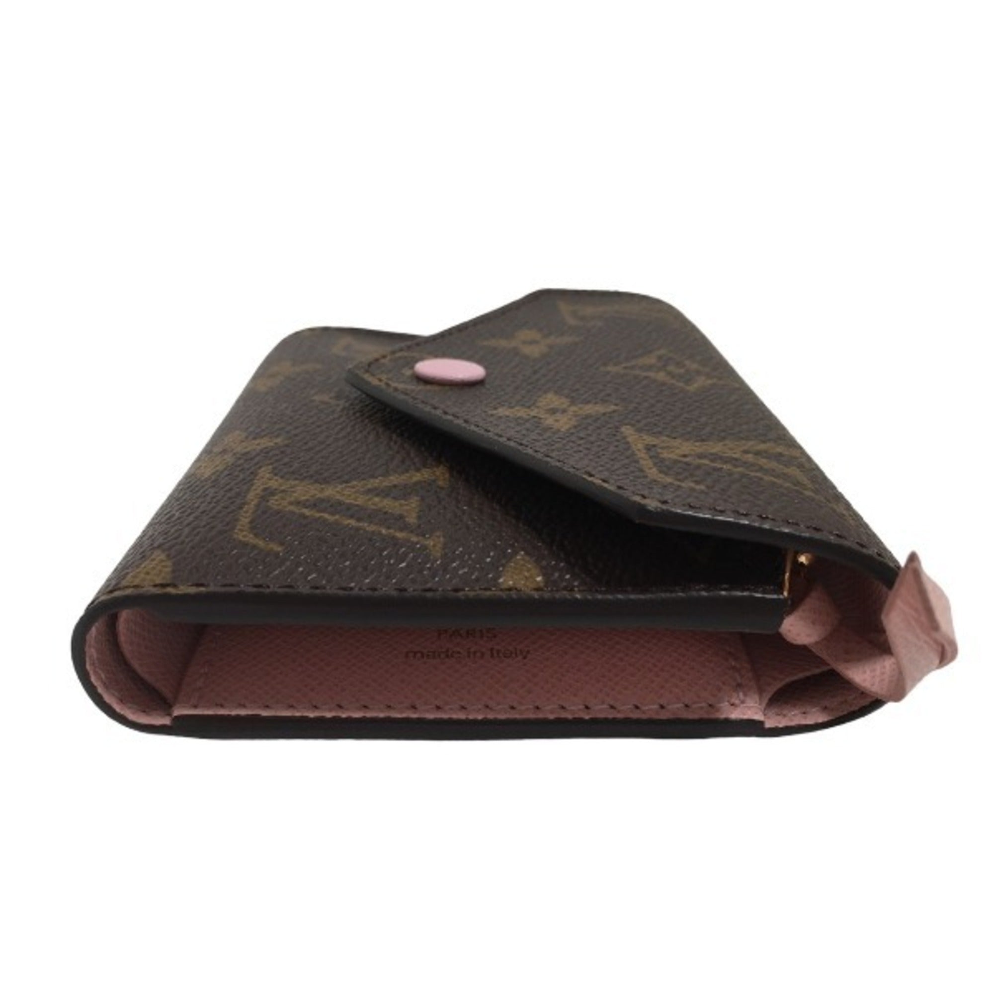 Louis Vuitton Rose Ballerine Monogram Wallet (Tri-Fold) (Pre-Owned)