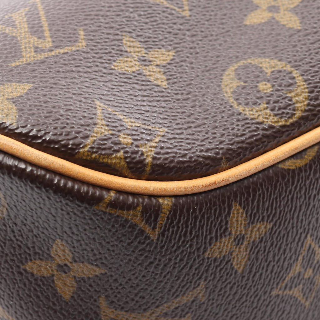 Louis Vuitton Brown Coated Canvas Monogram Pvc Leather Shoulder Bag (Pre-Owned)