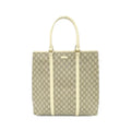 Gucci Beige Ivory Gg Plus Handbag (Pre-Owned)