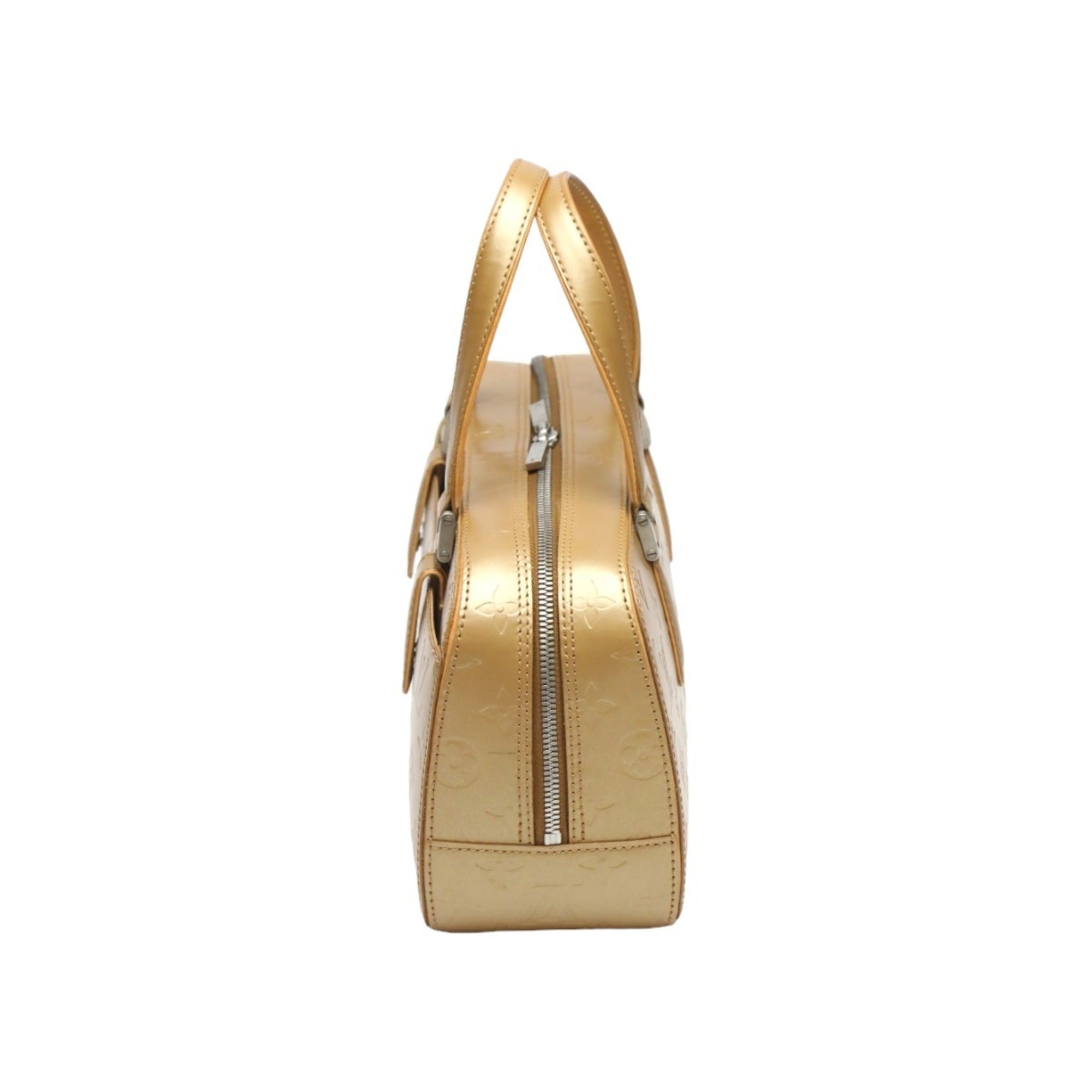 Louis Vuitton Gold Monogram Mat Handbag (Pre-Owned)