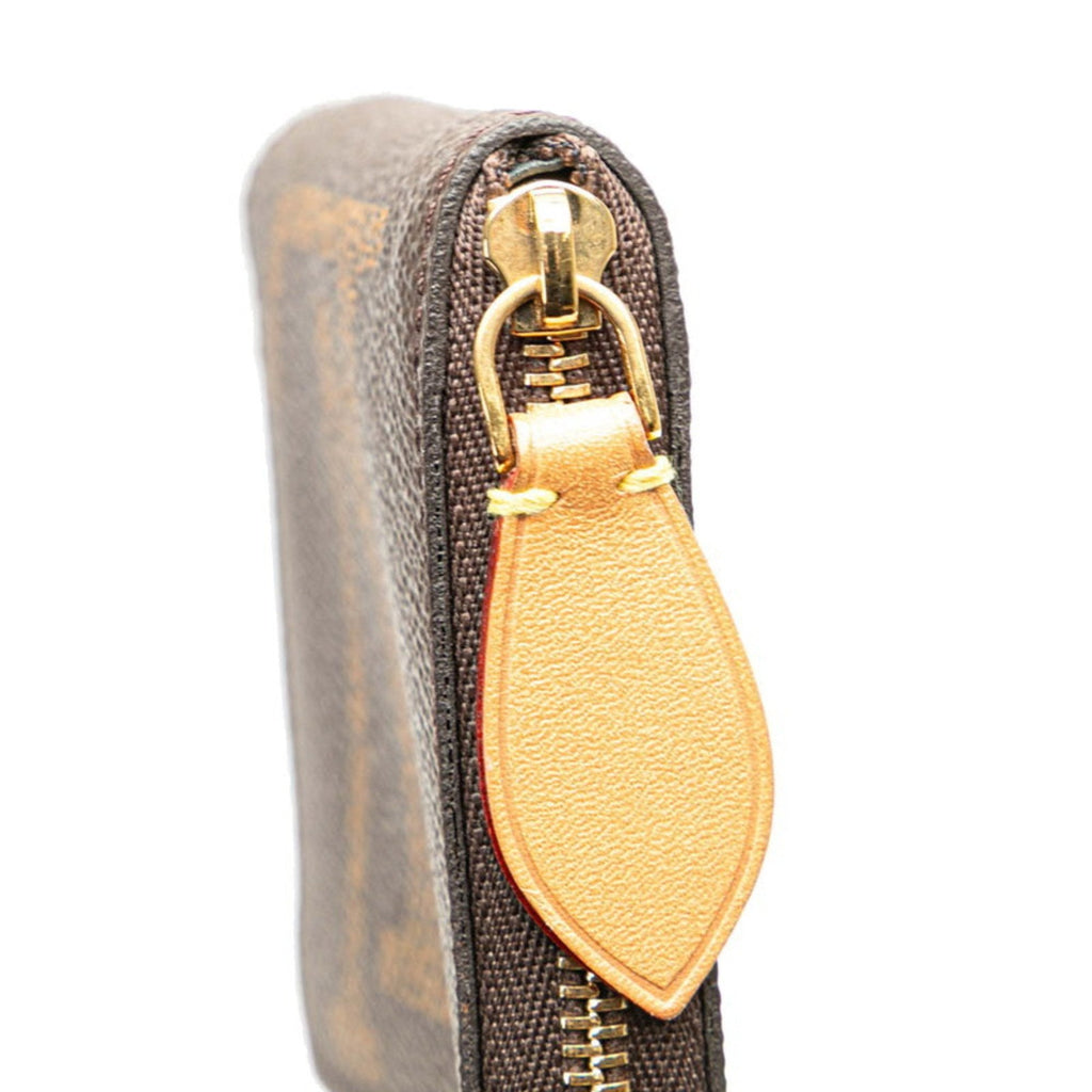 Louis Vuitton Brown Pvc Leather Coin Purse/Coin Case (Pre-Owned)