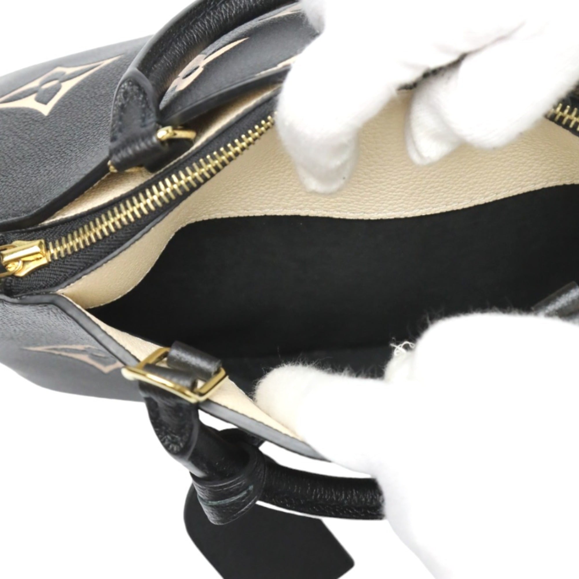 Louis Vuitton Black Monogram Empreinte Shoulder Bag (Pre-Owned)