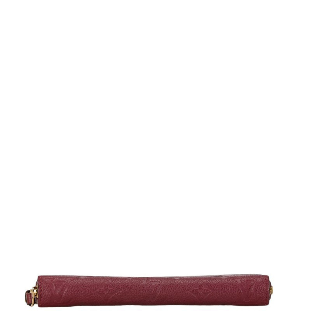 Louis Vuitton Purple Raisin Leather Long Wallet (Bi-Fold) (Pre-Owned)
