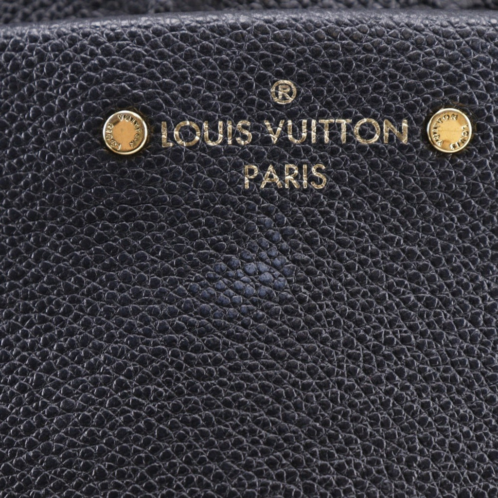 Louis Vuitton Black Monogram Empreinte Backpack (Pre-Owned)