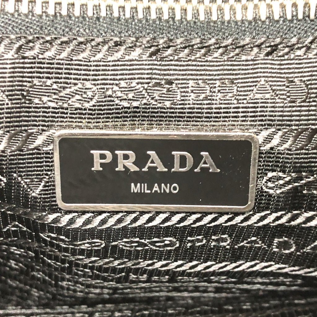 Prada Black Cloth Shoulder Bag (Pre-Owned)