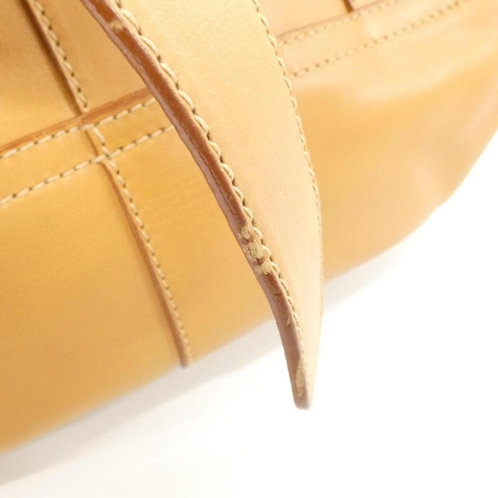 Gucci Beige Leather Backpack (Pre-Owned)