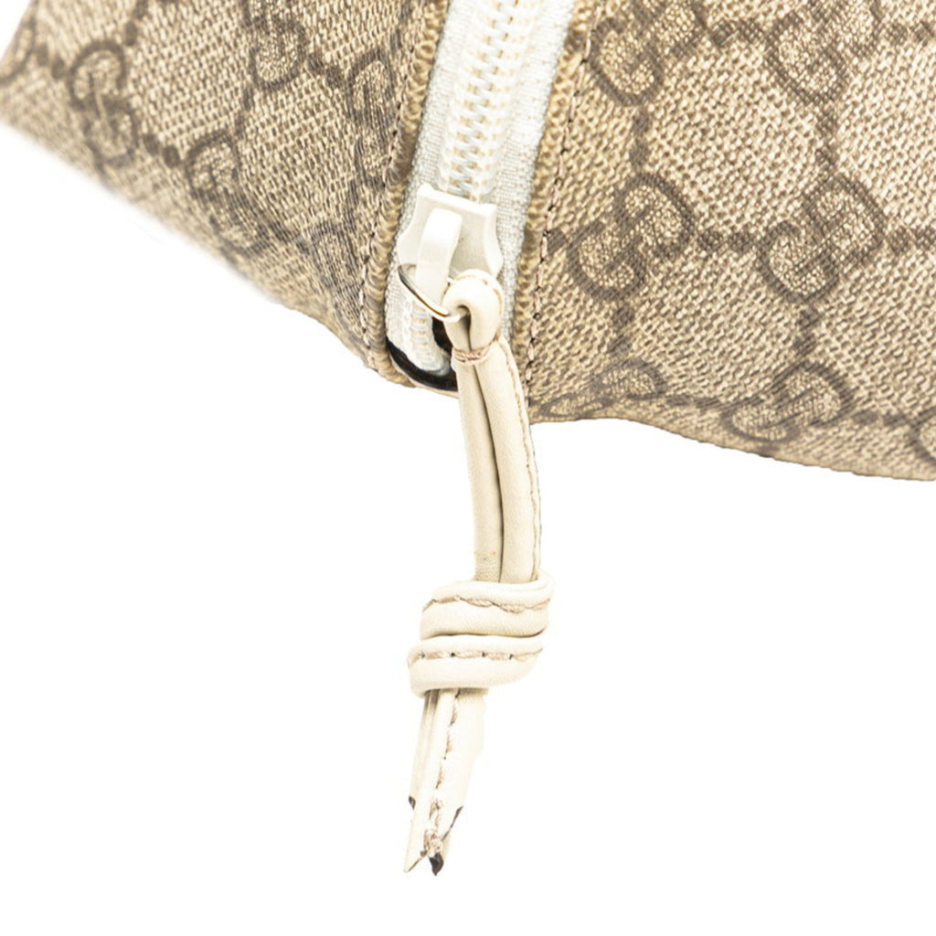 Gucci Beige Pvc Leather Handbag (Pre-Owned)