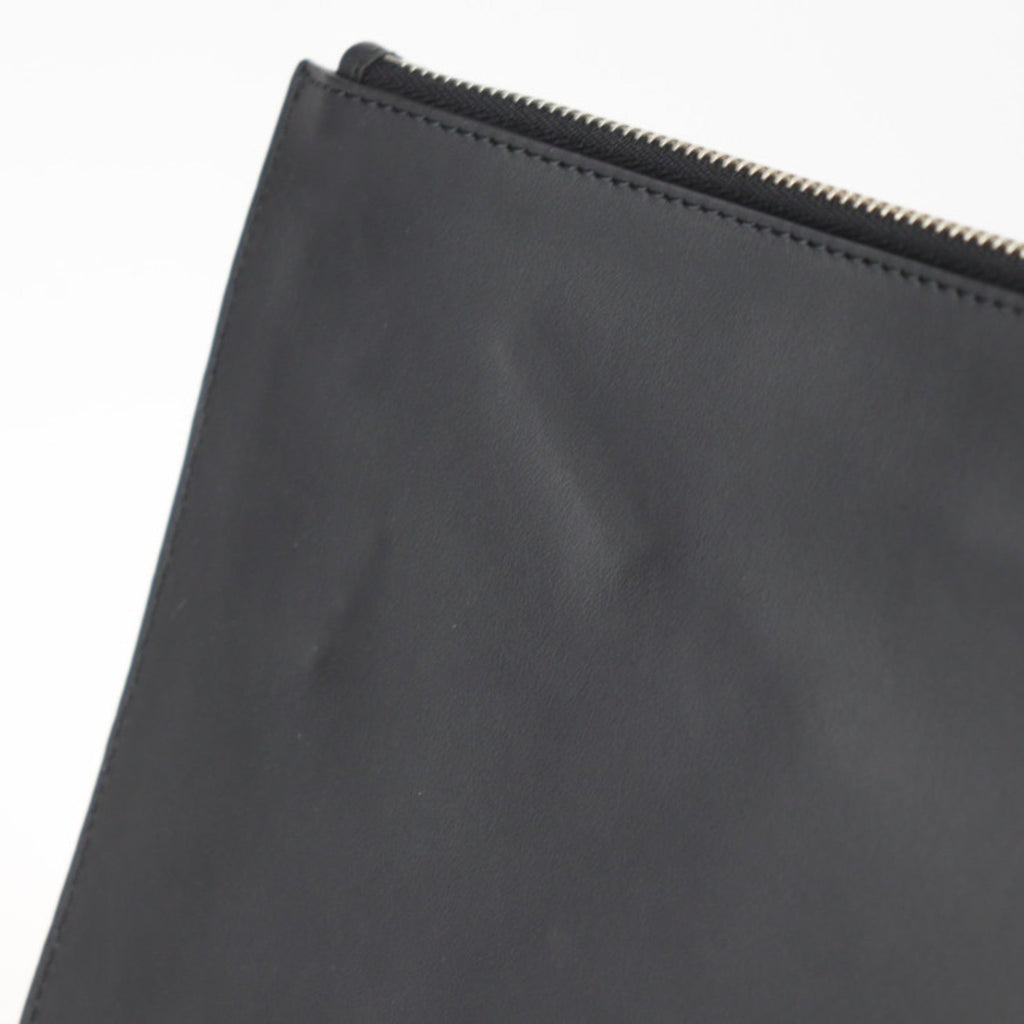 Fendi Black Multi-Color Leather Clutch Bag Handbag Pouch (Pre-Owned)