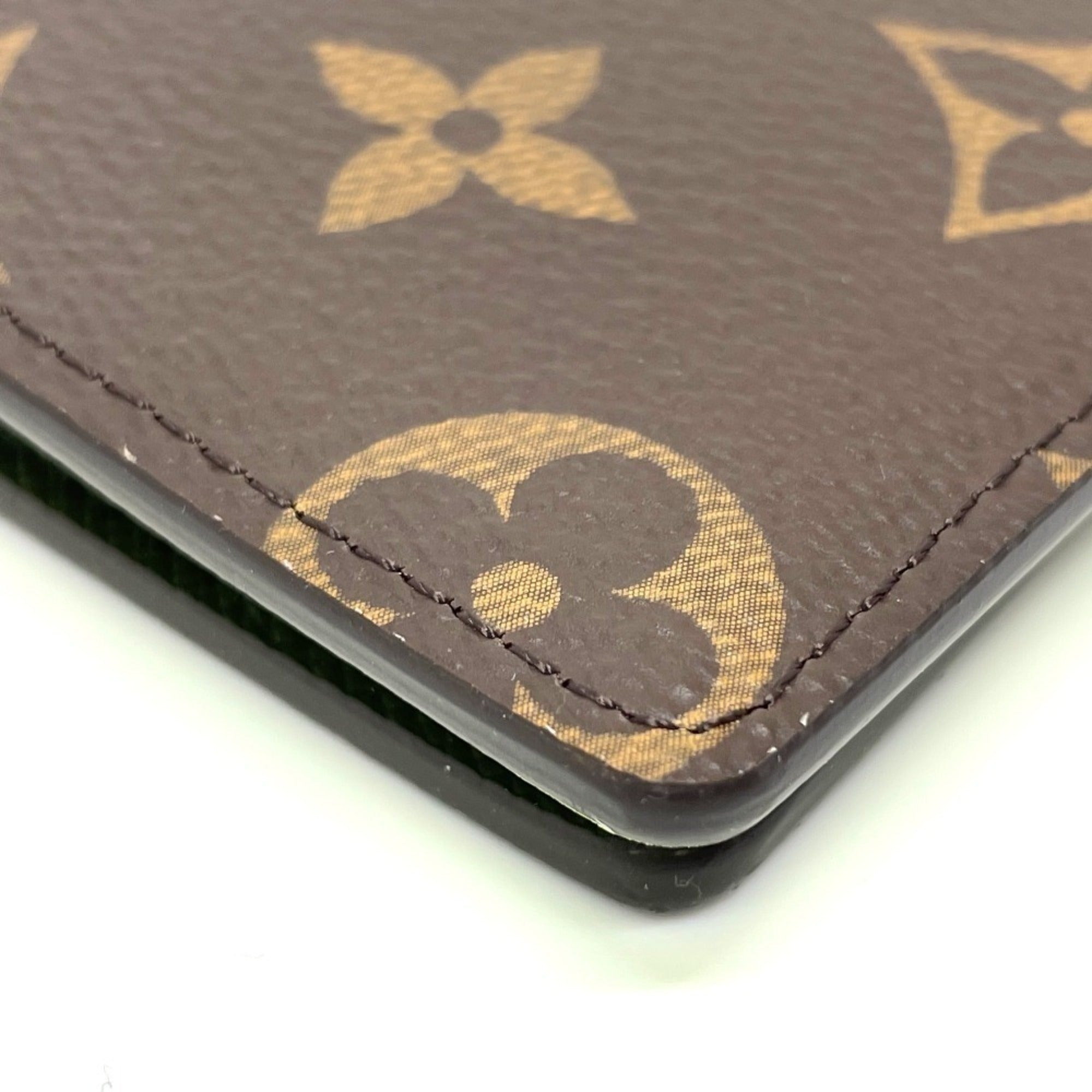 Louis Vuitton Brown Monogram Wallet (Bi-Fold) (Pre-Owned)