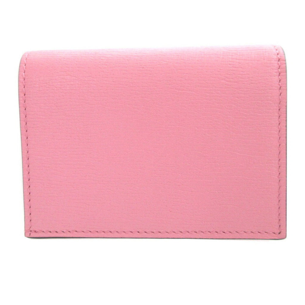 Gucci Pink Leather Coin Purse/Coin Case (Pre-Owned)