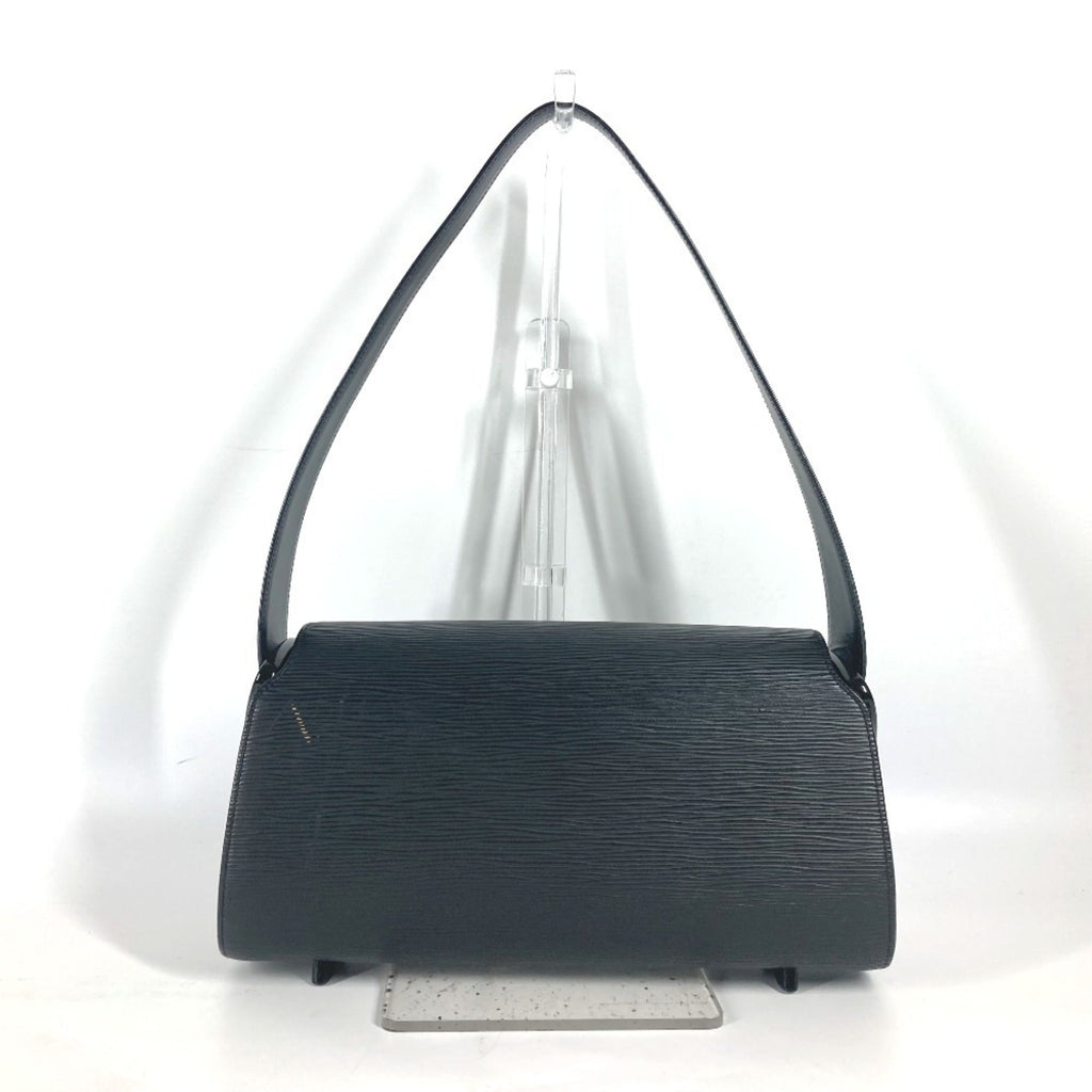 Louis Vuitton Black Noir Epi Leather Shoulder Bag (Pre-Owned)