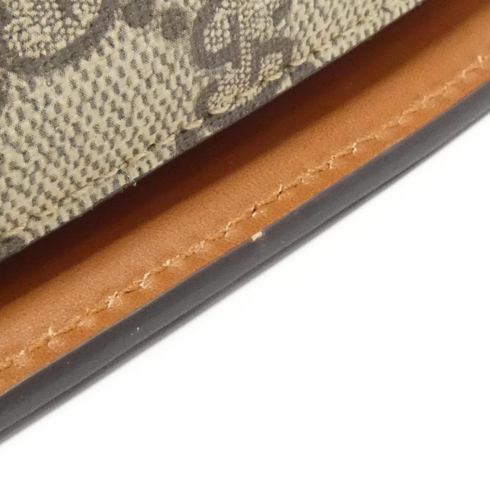 Gucci Beige Brown Gg Supreme Leather Fanny Pack (Pre-Owned)