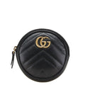 Gucci Black Leather Coin Purse/Coin Case (Pre-Owned)