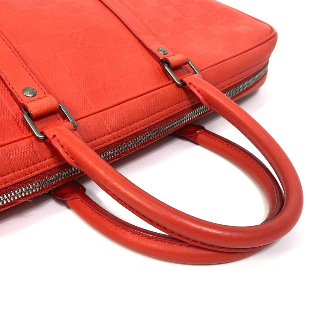 Louis Vuitton Orange Other Briefcase (Pre-Owned)