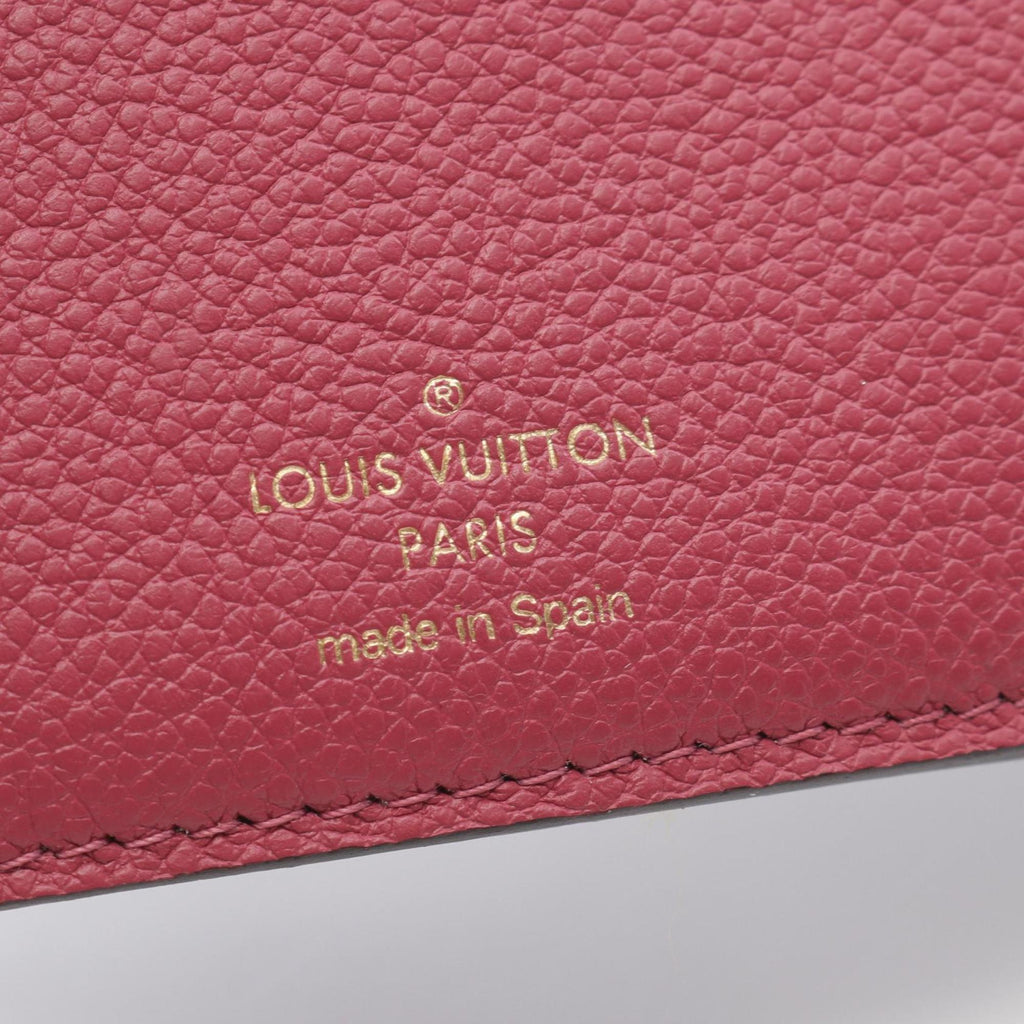 Louis Vuitton Brown Pink Pvc Leather Wallet (Bi-Fold) (Pre-Owned)