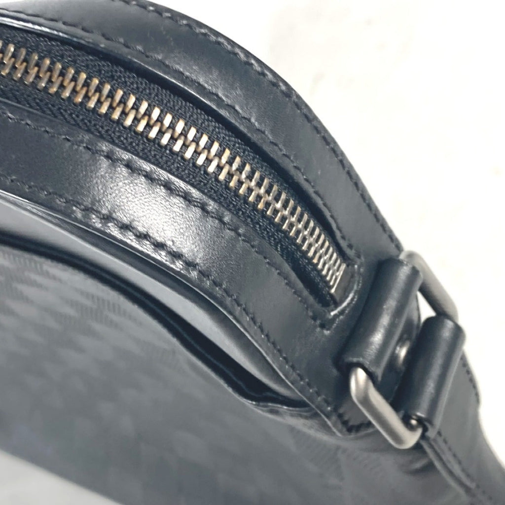 Louis Vuitton Black Galle Onyx Damier Infini Pochette Shoulder Bag (Pre-Owned)