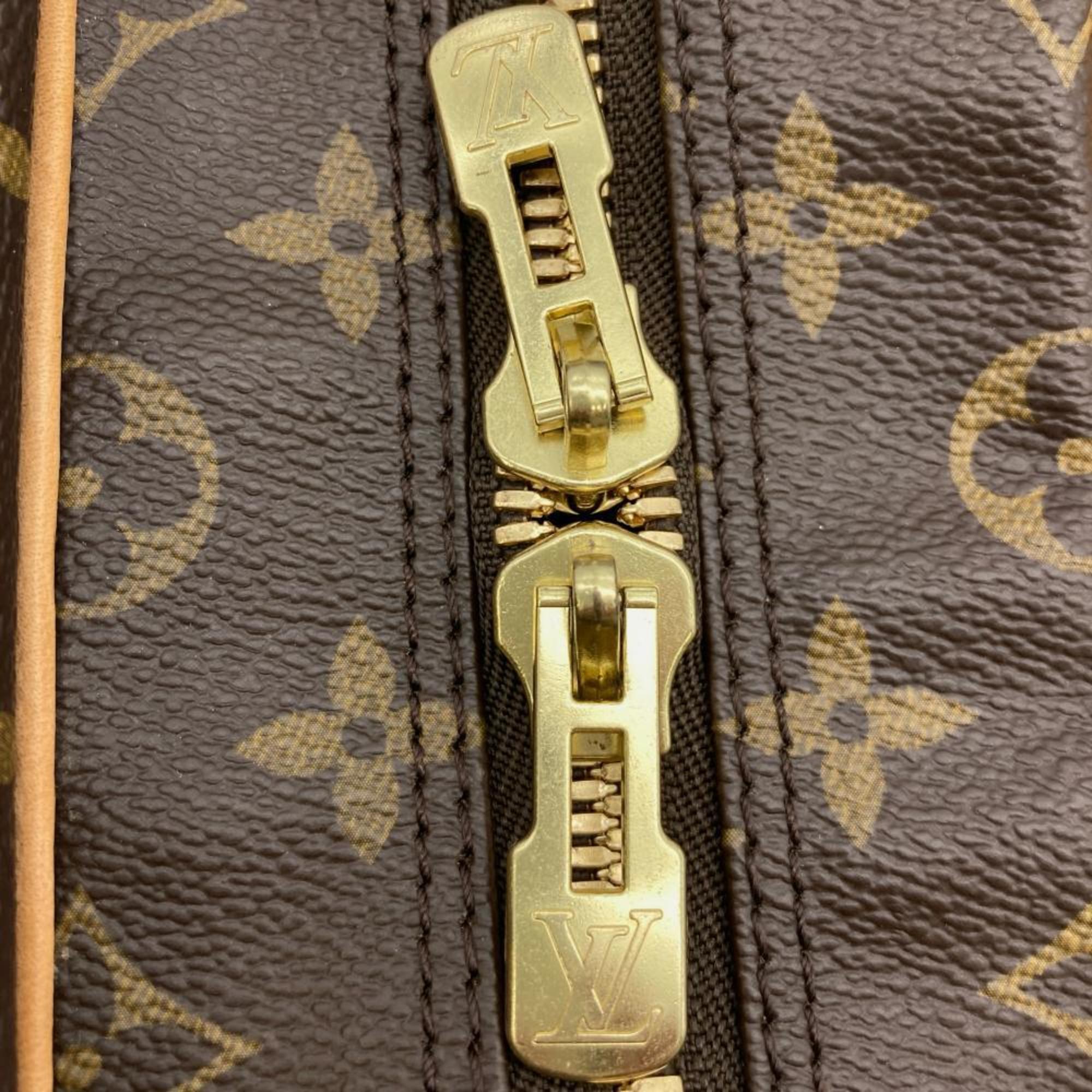 Louis Vuitton Brown Monogram Monogram Boston Bag (Pre-Owned)