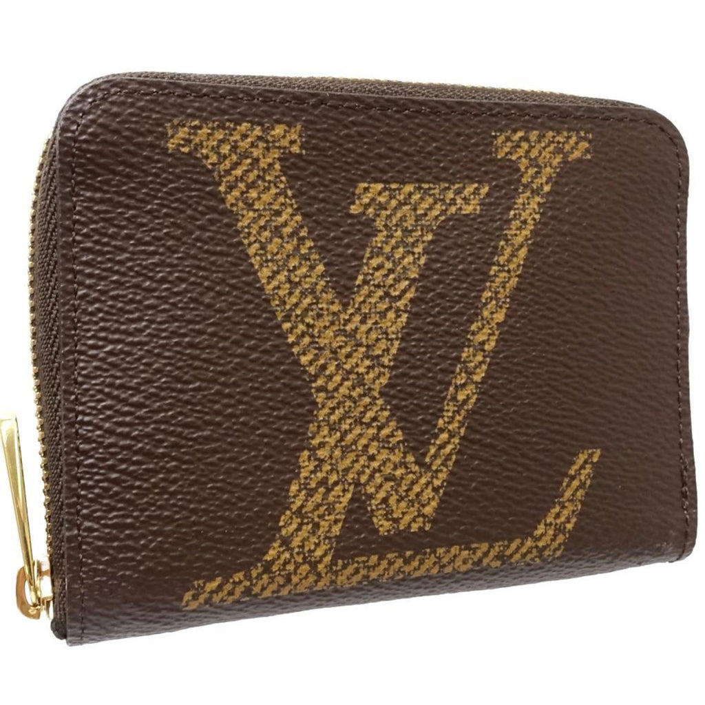 Louis Vuitton Brown Canvas Coin Purse/Coin Case (Pre-Owned)