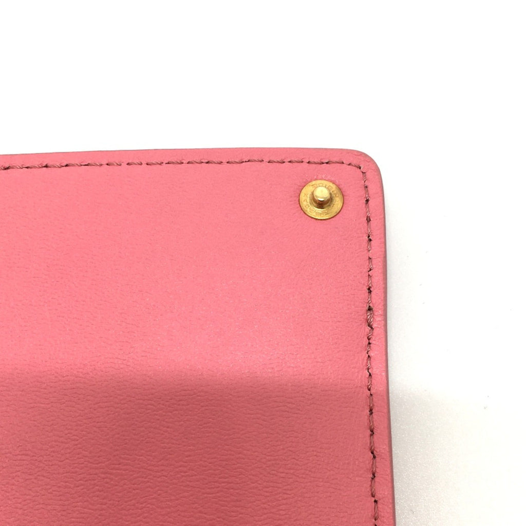Fendi Pink Leather Pouch (Pre-Owned)