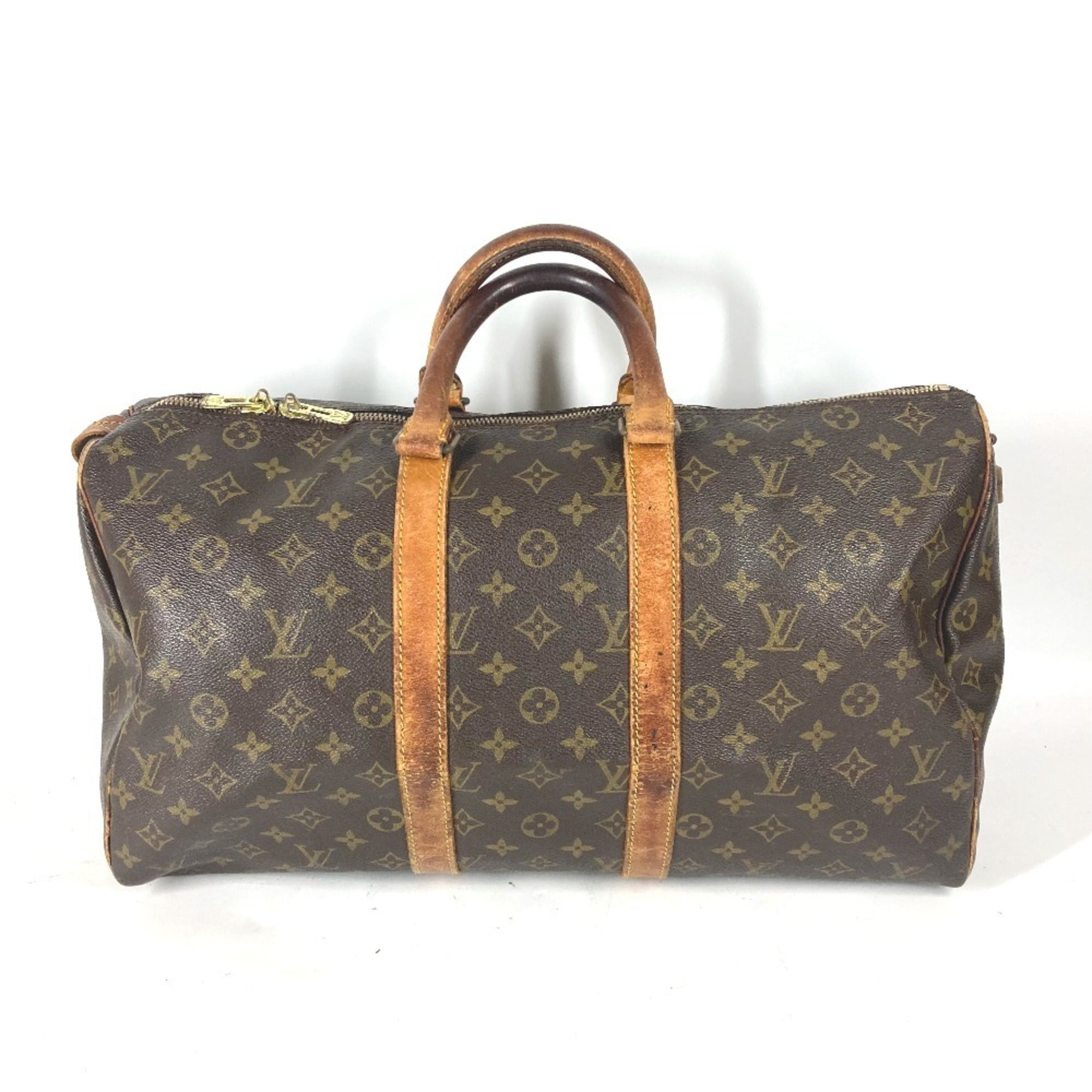 Louis Vuitton Brown Monogram Boston Bag (Pre-Owned)