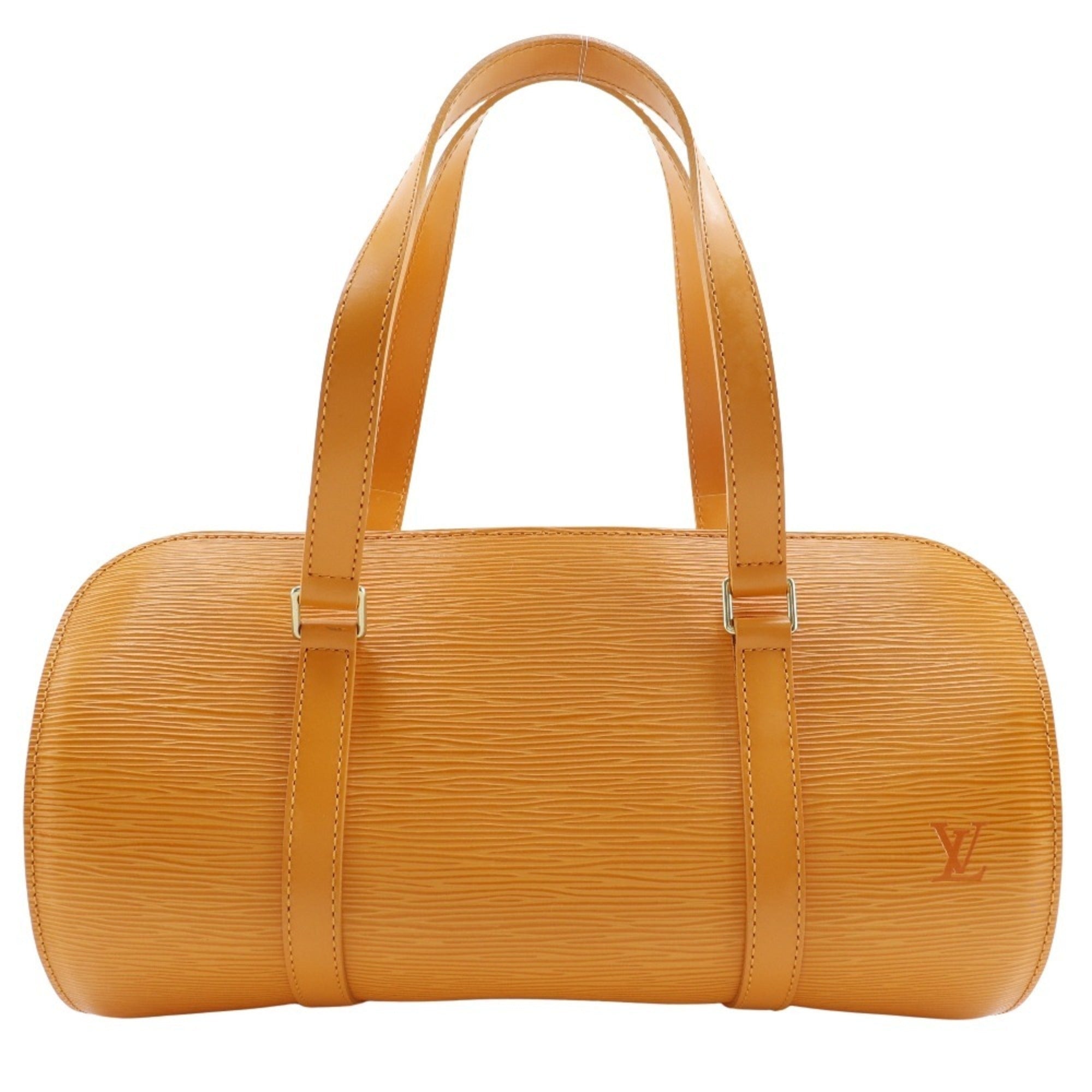 Louis Vuitton Orange Epi Leather Handbag (Pre-Owned)