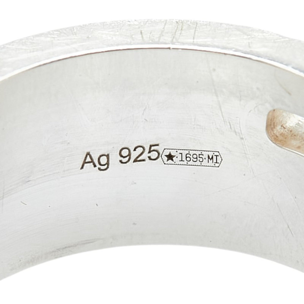 Gucci Silver 925 Band Ring (Pre-Owned)
