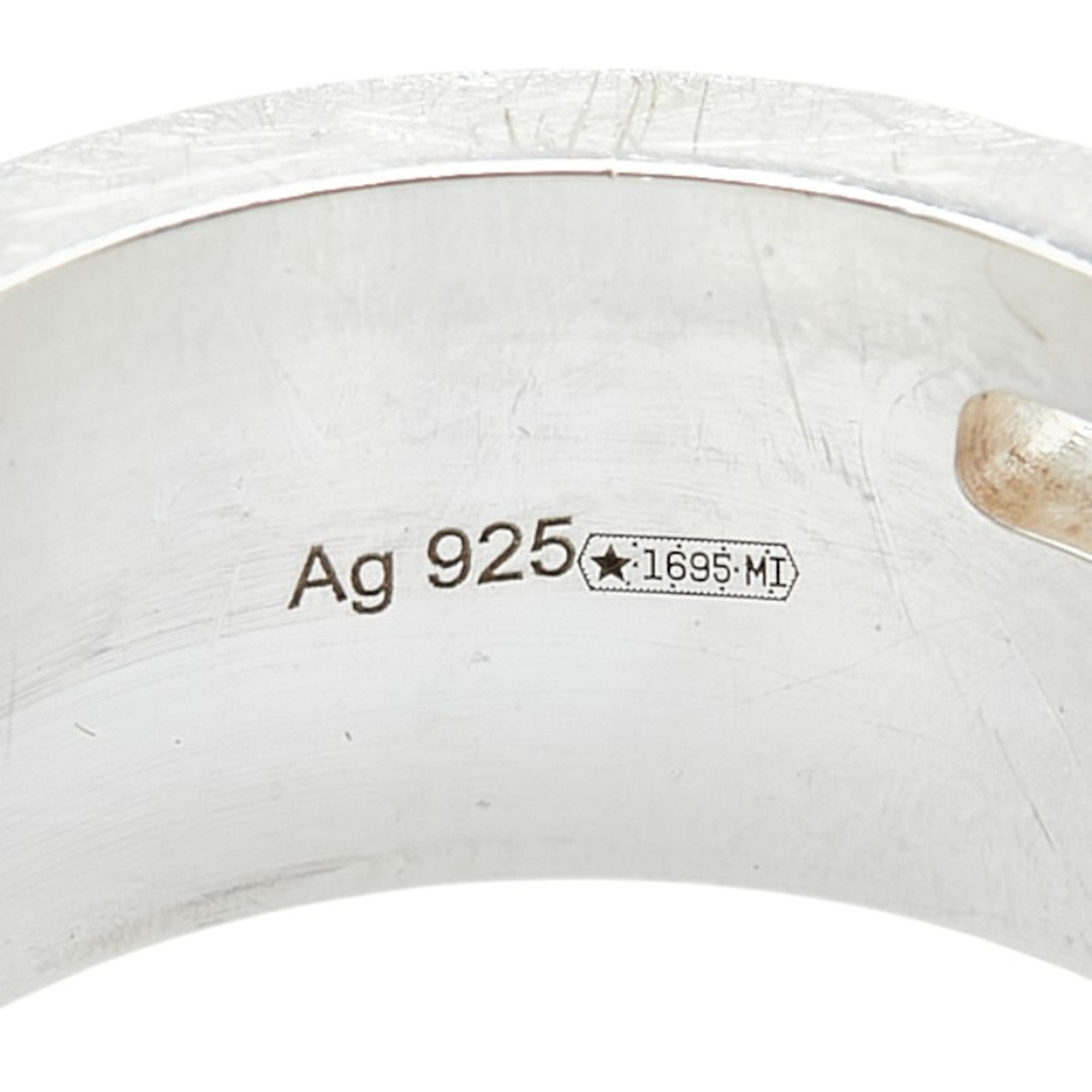 Gucci Silver 925 Band Ring (Pre-Owned)