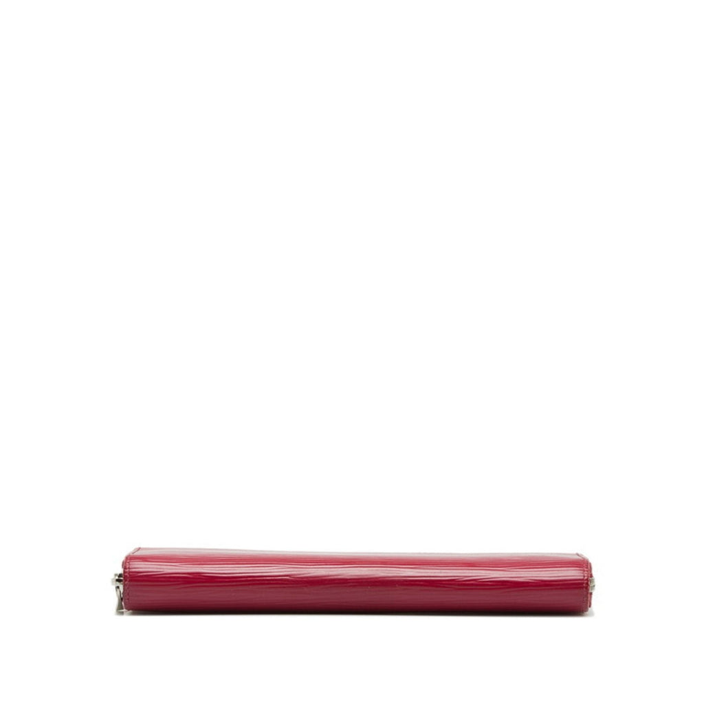 Louis Vuitton Fuchsia Purple Leather Long Wallet (Bi-Fold) (Pre-Owned)