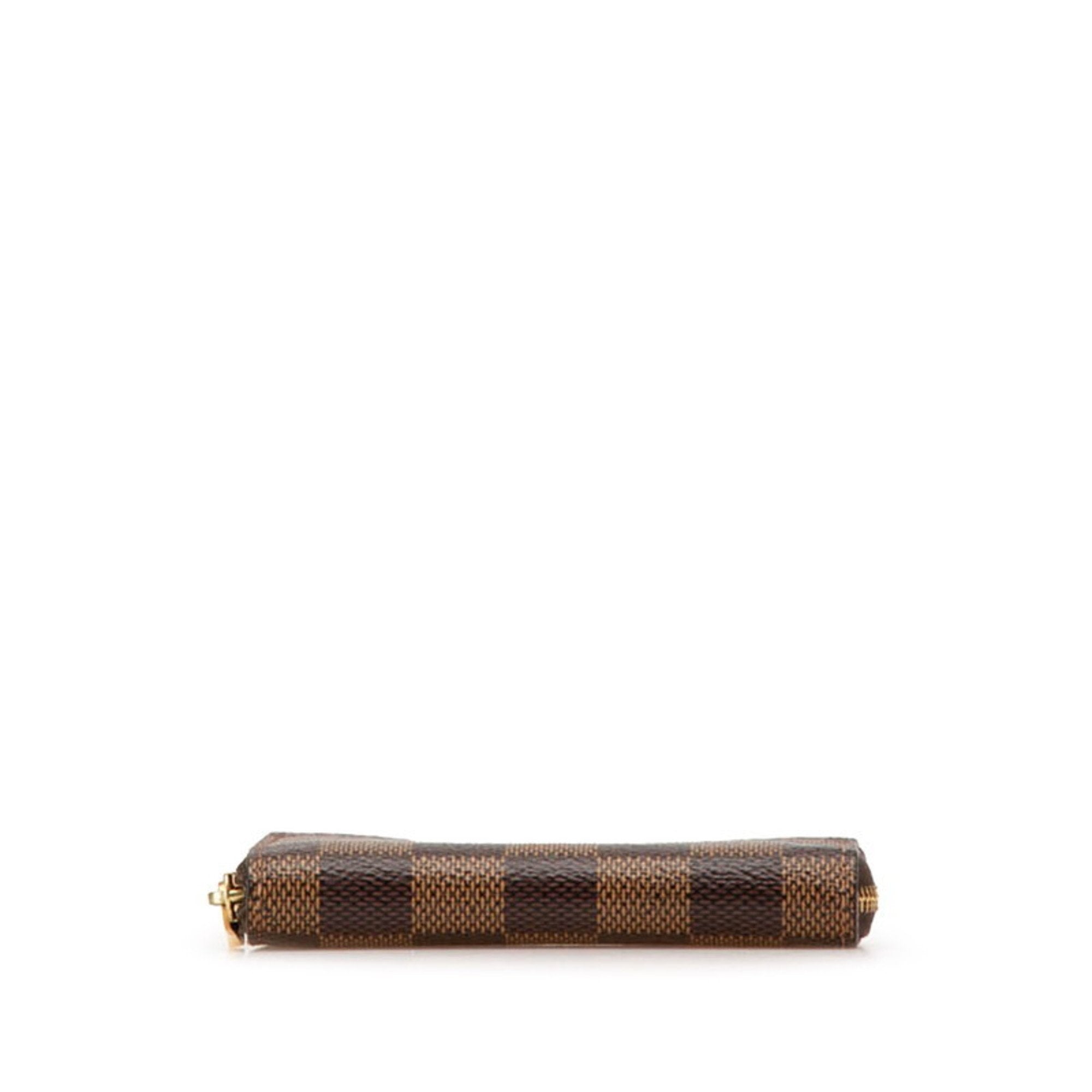 Louis Vuitton Brown Pvc Coin Purse/Coin Case (Pre-Owned)