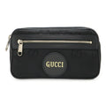 Gucci Black Nylon Canvas Leather Fanny Pack Sling Bag (Pre-Owned)