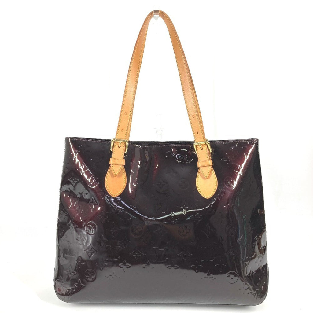 Louis Vuitton Amarante Purple Monogram Vernis Canvas Shoulder Bag Tote Bag (Pre-Owned)