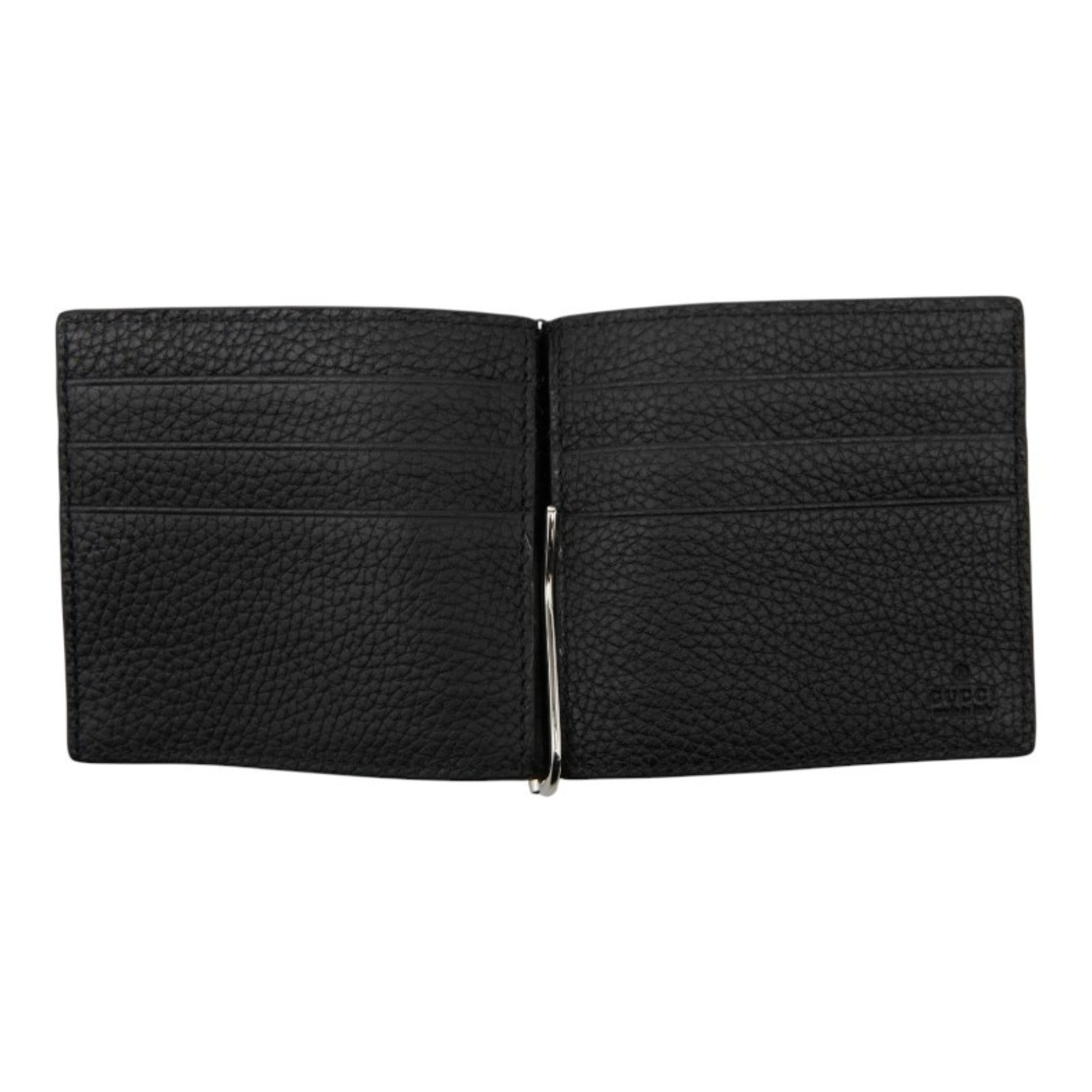Gucci Black Leather Money Clip (Pre-Owned)